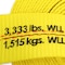 Dc Cargo 2in X 27' Ratcheting Tie-down Cargo Strap With Wire Double J-hooks, 2PK 227YRSWH-2 - alternate 4
